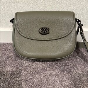 ISO Coach Willow Saddle in army green/olive  or brown